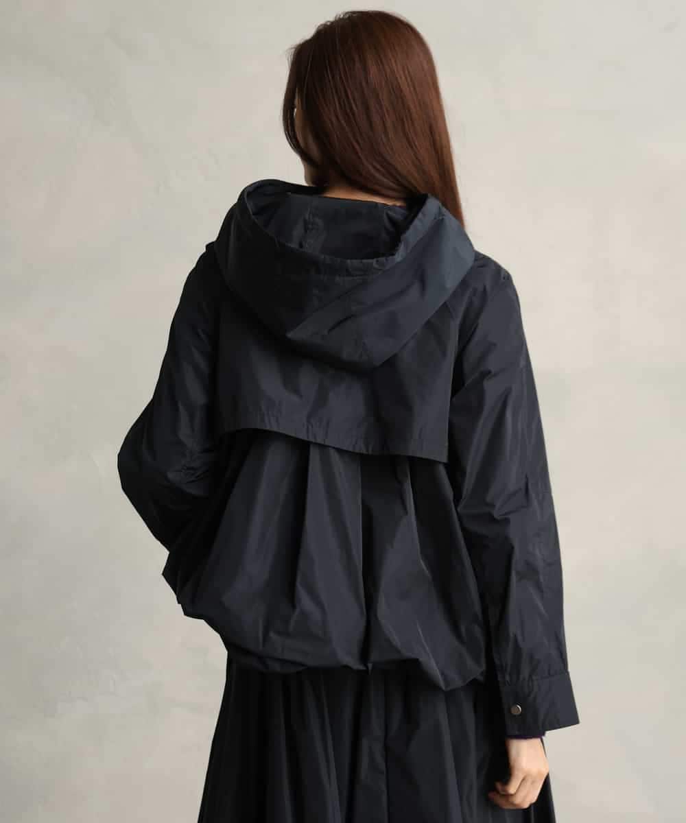 FMJAG02390 MICHEL KLEIN(ミッシェルクラン) [セットアップ対応]フーデッドフレアブルゾン カーキ