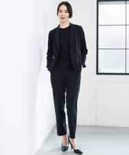 FMJAG03450 MICHEL KLEIN(ミッシェルクラン) [セットアップ対応]テーラードジャケット グレー