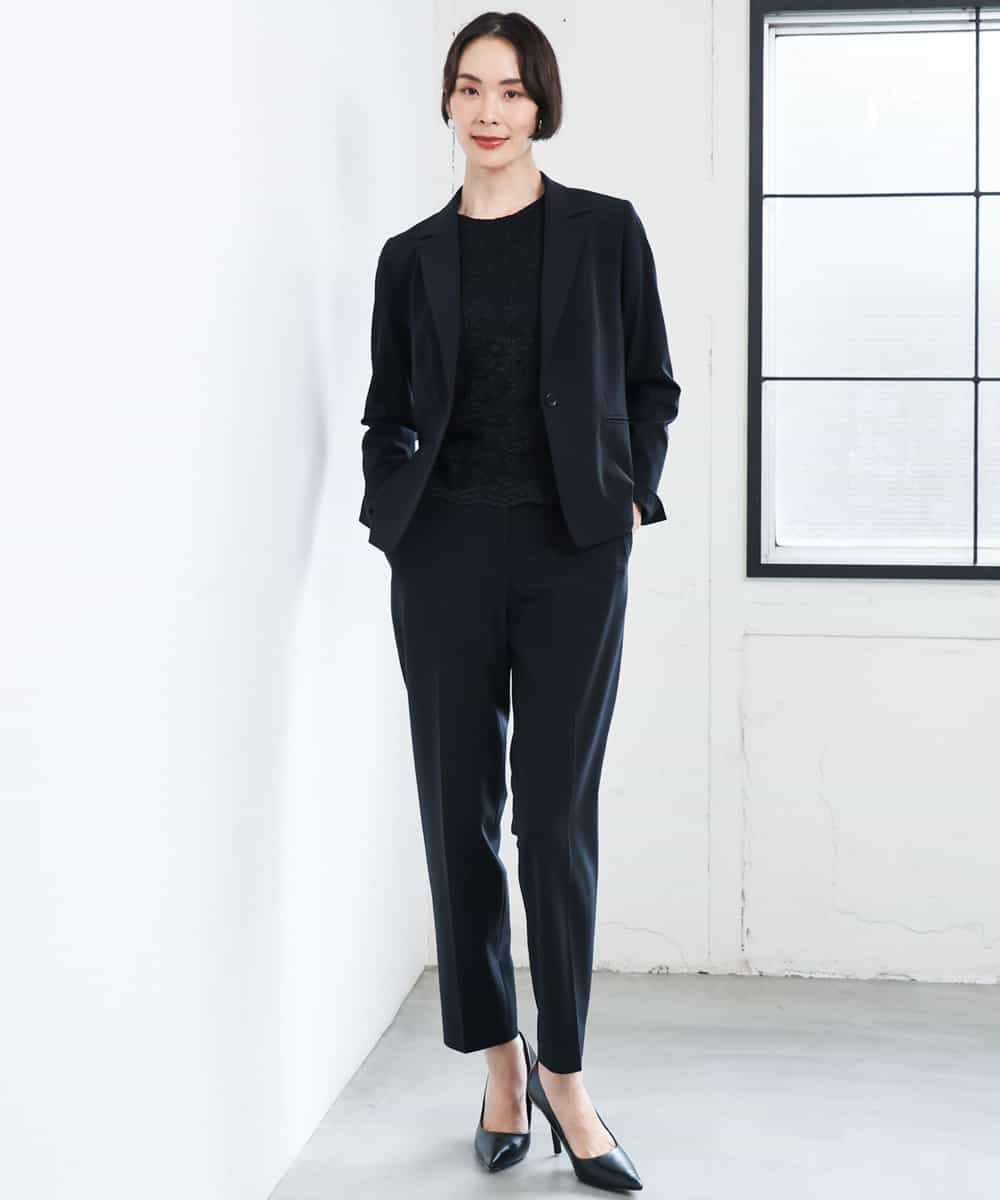 FMJAG03450 MICHEL KLEIN(ミッシェルクラン) [セットアップ対応]テーラードジャケット グレー