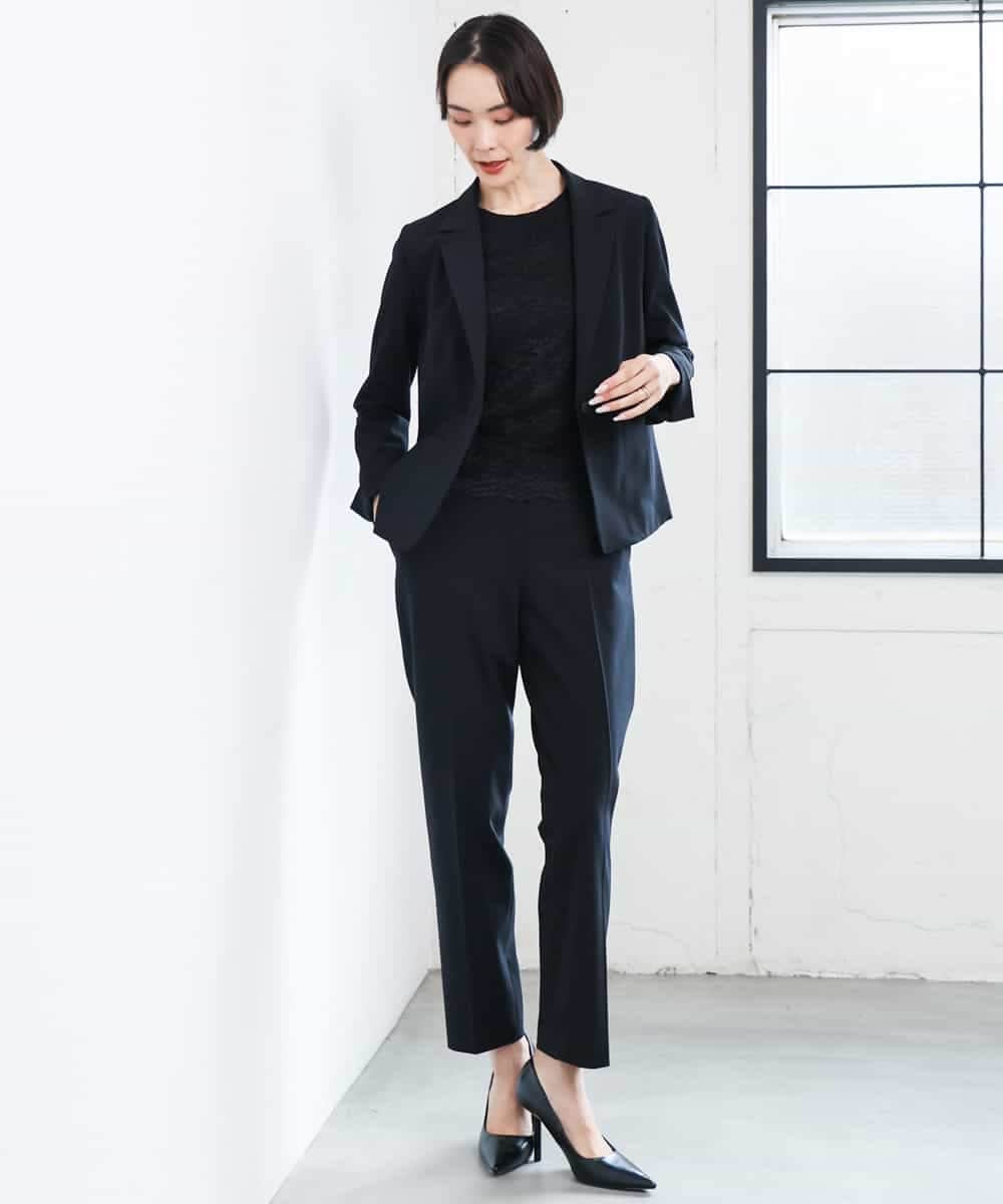 FMJAG03450 MICHEL KLEIN(ミッシェルクラン) [セットアップ対応]テーラードジャケット グレー