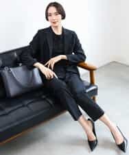 FMJAG03450 MICHEL KLEIN(ミッシェルクラン) [セットアップ対応]テーラードジャケット グレー