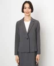 FMJAG03450 MICHEL KLEIN(ミッシェルクラン) [セットアップ対応]テーラードジャケット グレー