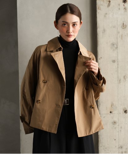 FMJAG04390 MICHEL KLEIN [定番]スタンドカラーショートブルゾン