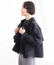FMJAG04390 MICHEL KLEIN(ミッシェルクラン) 【定番】スタンドカラーショートブルゾン ブラック
