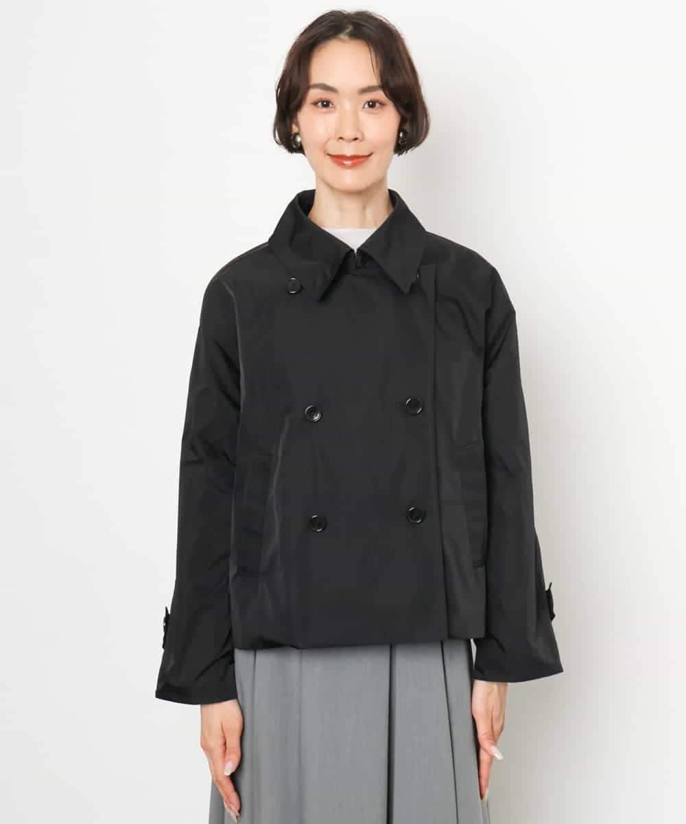 FMJAG04390 MICHEL KLEIN(ミッシェルクラン) 【定番】スタンドカラーショートブルゾン ブラック