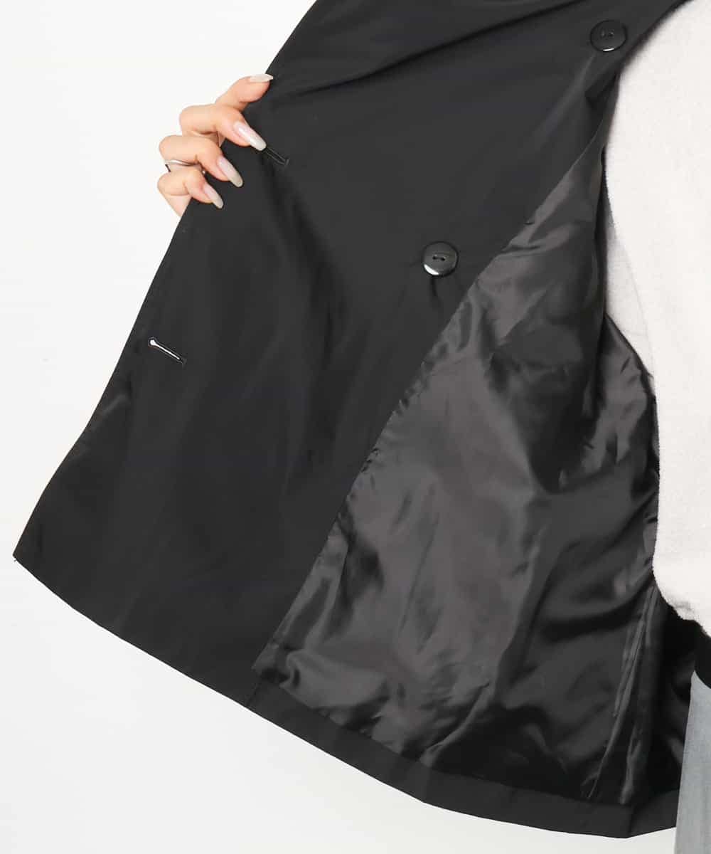 FMJAG04390 MICHEL KLEIN(ミッシェルクラン) 【定番】スタンドカラーショートブルゾン ブラック
