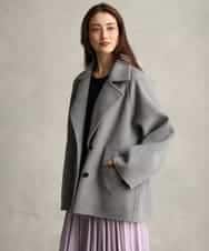 FMJAG45580 MICHEL KLEIN(ミッシェルクラン) リバーPコート グレー