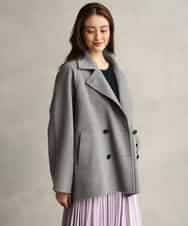 FMJAG45580 MICHEL KLEIN(ミッシェルクラン) リバーPコート グレー