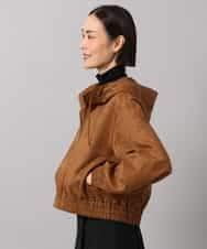 FMJAG50390 MICHEL KLEIN(ミッシェルクラン) スエードブルゾン ベージュ