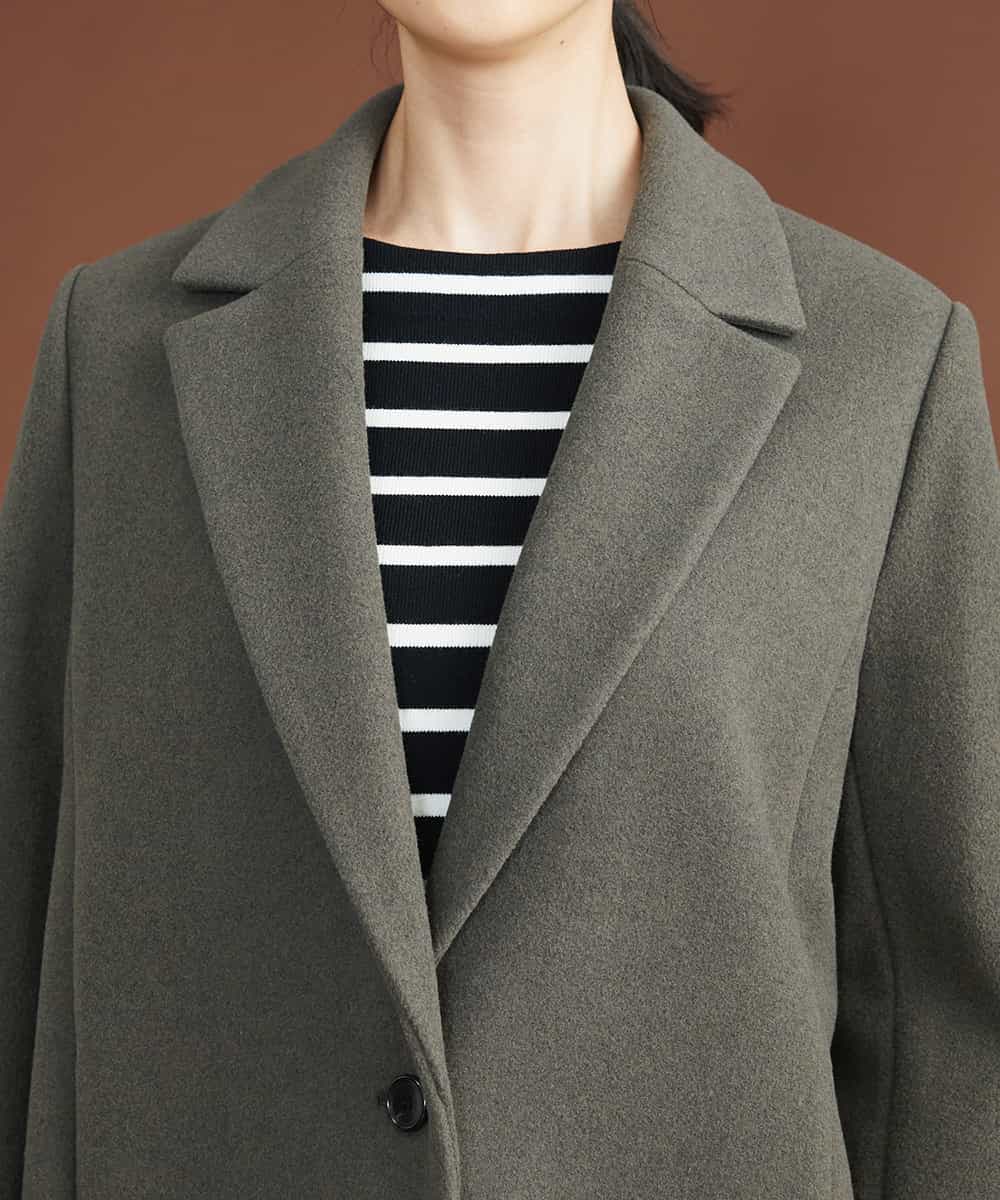 ジャケット/アウターMaison Margiela チェスターコート カーキ 36