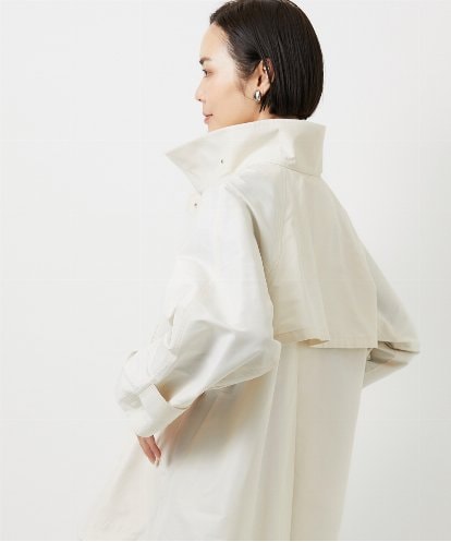 FMJDD01450 MICHEL KLEIN ミドル丈スタンドライトコート