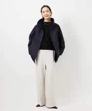 FMJDD01450 MICHEL KLEIN(ミッシェルクラン) 【撥水】ミドル丈スタンドライトコート アイボリー