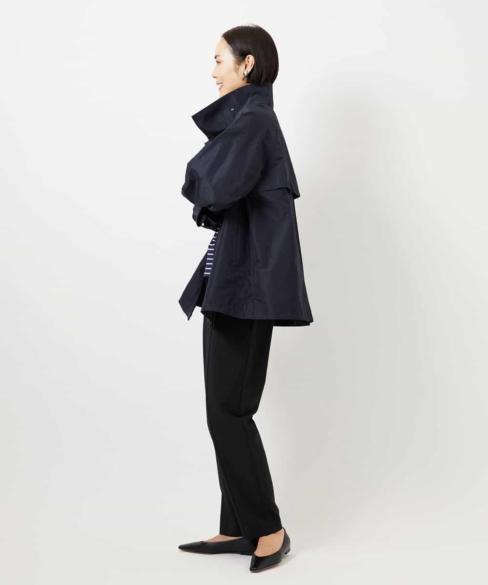 FMJDD01450 MICHEL KLEIN(ミッシェルクラン) 【撥水】ミドル丈スタンドライトコート アイボリー