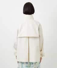 FMJDD01450 MICHEL KLEIN(ミッシェルクラン) 【撥水】ミドル丈スタンドライトコート アイボリー