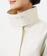 FMJDD01450 MICHEL KLEIN(ミッシェルクラン) 【撥水】ミドル丈スタンドライトコート アイボリー