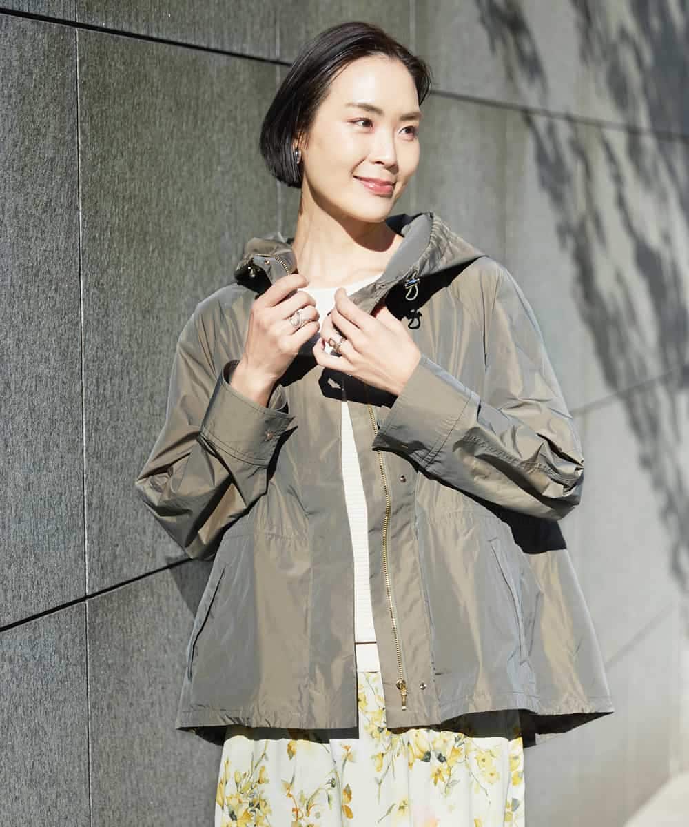 FMJDD05430 MICHEL KLEIN(ミッシェルクラン) [セットアップ対応]ライトマウンテンパーカー カーキ