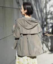 FMJDD05430 MICHEL KLEIN(ミッシェルクラン) [セットアップ対応]ライトマウンテンパーカー カーキ