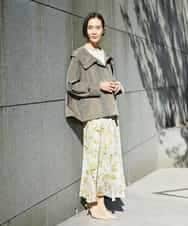 FMJDD05430 MICHEL KLEIN(ミッシェルクラン) [セットアップ対応]ライトマウンテンパーカー カーキ