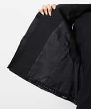 FMJDD11330 MICHEL KLEIN(ミッシェルクラン) ファンシーツイード フィッシャーマンジレ ネイビー