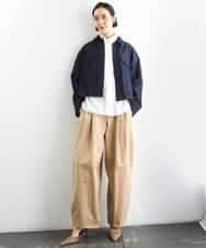 FMJGD01490 MICHEL KLEIN(ミッシェルクラン) [セットアップ対応]デニムダブルポケットブルゾン ネイビー