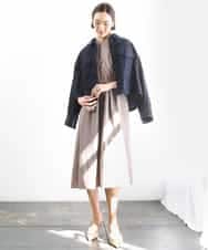 FMJGD01490 MICHEL KLEIN(ミッシェルクラン) [セットアップ対応]デニムダブルポケットブルゾン ネイビー