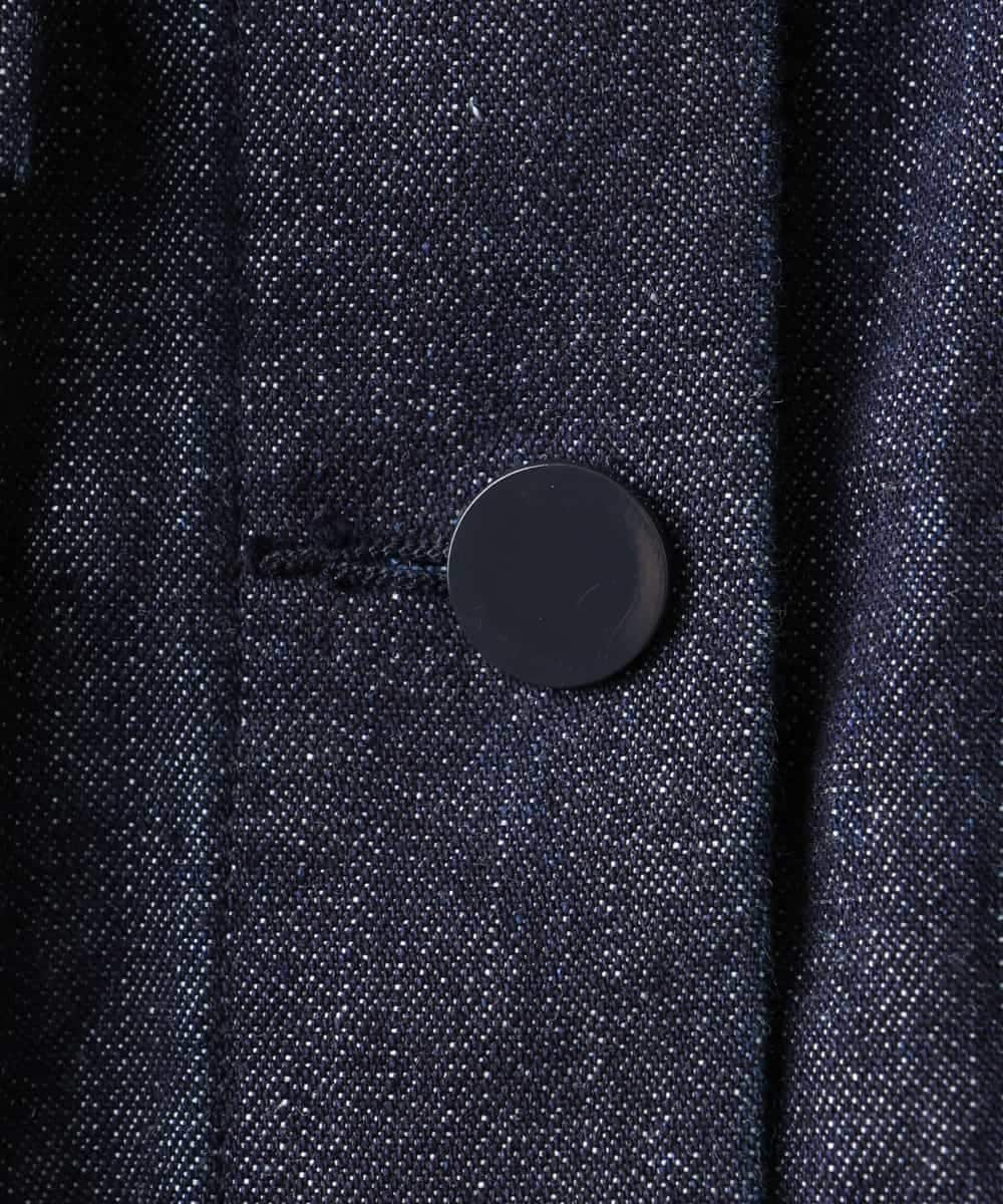 FMJGD01490 MICHEL KLEIN(ミッシェルクラン) [セットアップ対応]デニムダブルポケットブルゾン ネイビー