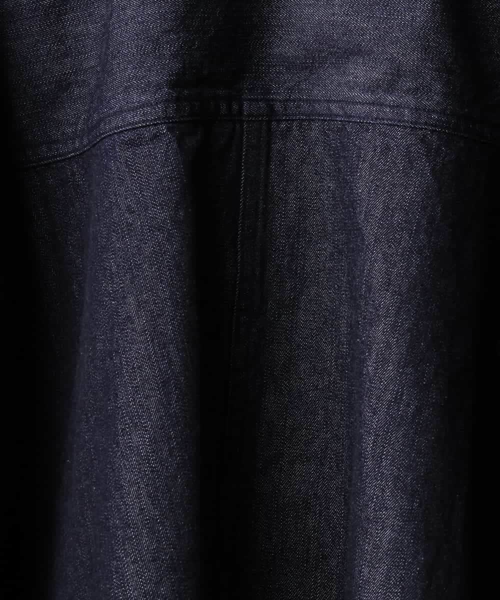 FMJGD01490 MICHEL KLEIN(ミッシェルクラン) [セットアップ対応]デニムダブルポケットブルゾン ネイビー