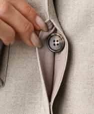 FMJGD05390 MICHEL KLEIN(ミッシェルクラン) [セットアップ対応]ツイードライク フィッシャーマンジレ ベージュ