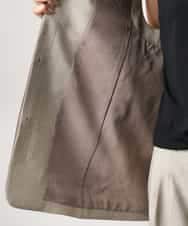 FMJGD05390 MICHEL KLEIN(ミッシェルクラン) [セットアップ対応]ツイードライク フィッシャーマンジレ ベージュ