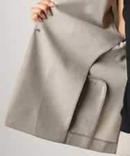 FMJGD05390 MICHEL KLEIN(ミッシェルクラン) [セットアップ対応]ツイードライク フィッシャーマンジレ ベージュ