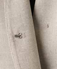 FMJGD05390 MICHEL KLEIN(ミッシェルクラン) [セットアップ対応]ツイードライク フィッシャーマンジレ ベージュ