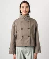 FMJGD09390 MICHEL KLEIN(ミッシェルクラン) スタンドカラーショートブルゾン ベージュ