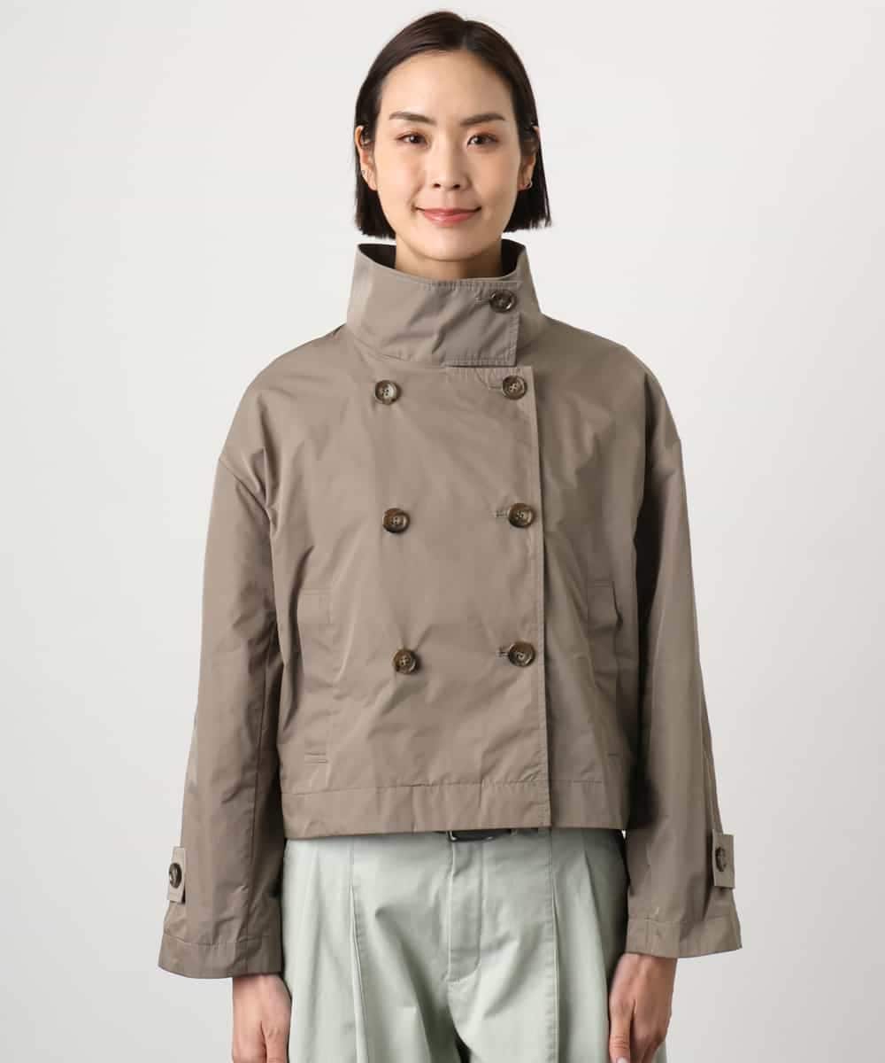 FMJGD09390 MICHEL KLEIN(ミッシェルクラン) スタンドカラーショートブルゾン ベージュ