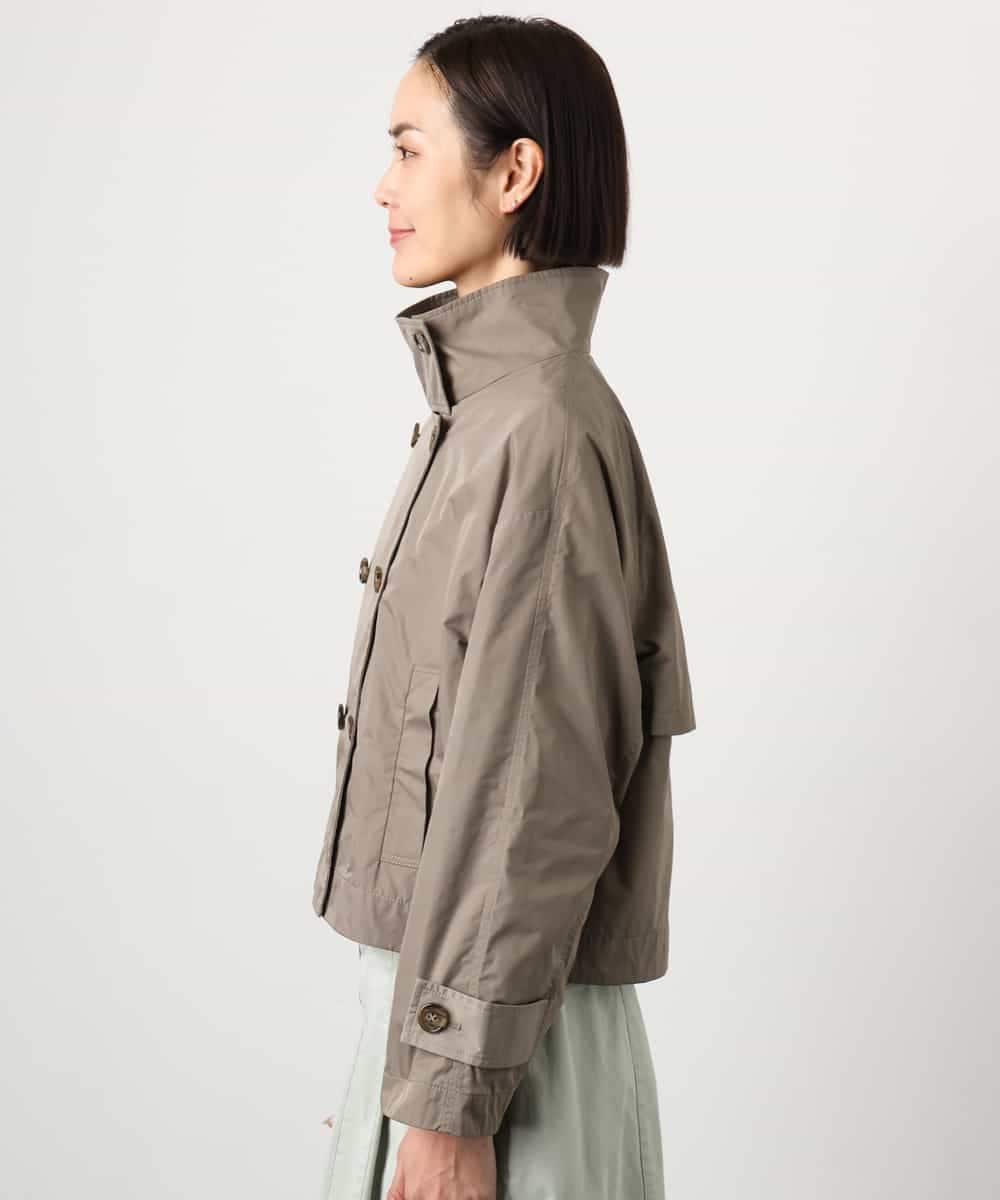 FMJGD09390 MICHEL KLEIN(ミッシェルクラン) スタンドカラーショートブルゾン ベージュ