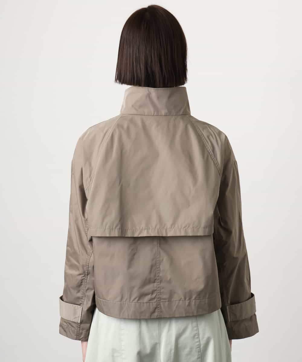 FMJGD09390 MICHEL KLEIN(ミッシェルクラン) スタンドカラーショートブルゾン ベージュ