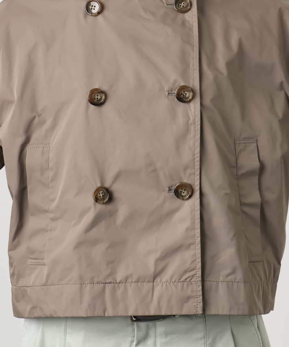 FMJGD09390 MICHEL KLEIN(ミッシェルクラン) スタンドカラーショートブルゾン ベージュ