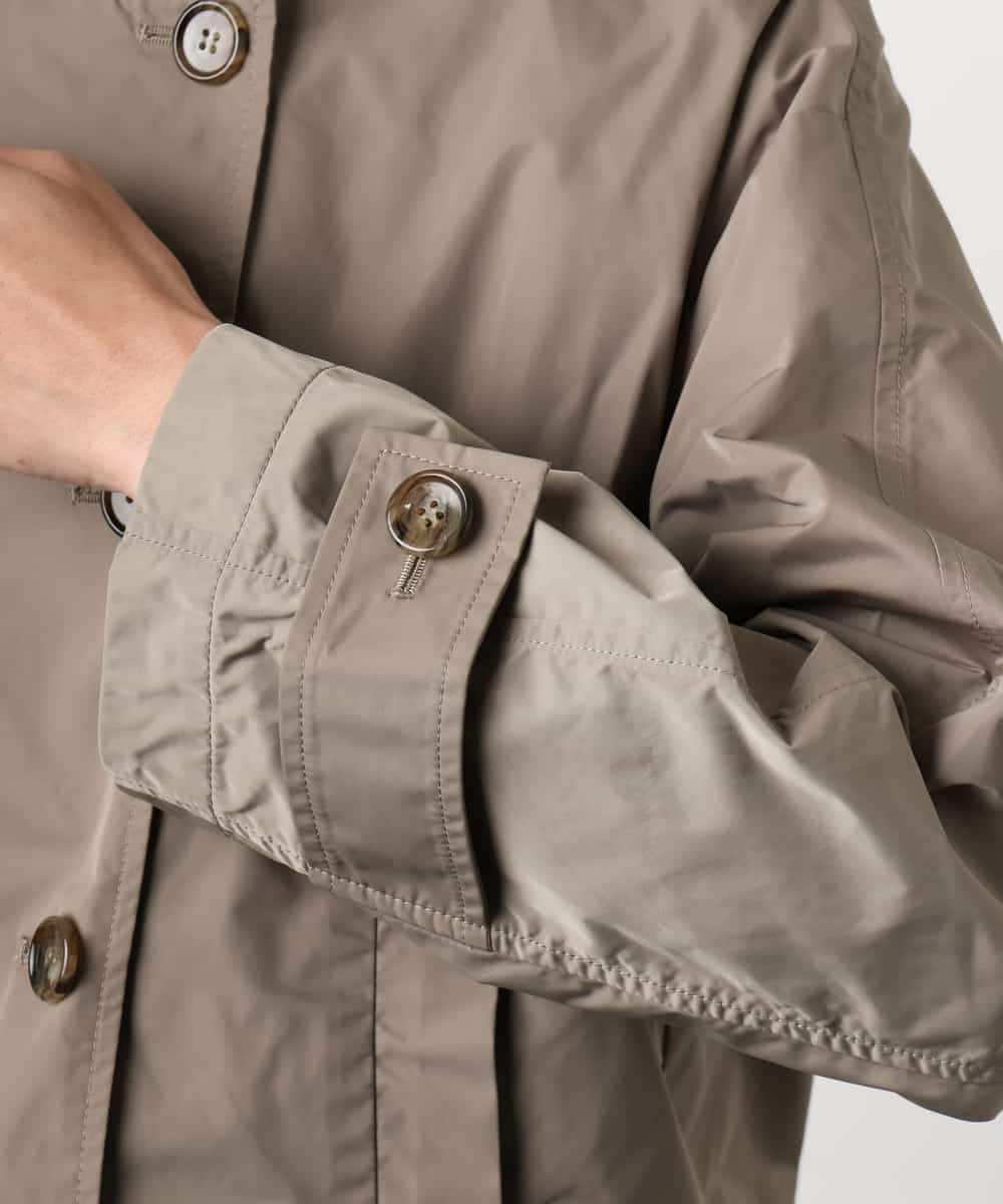 FMJGD09390 MICHEL KLEIN(ミッシェルクラン) スタンドカラーショートブルゾン ベージュ