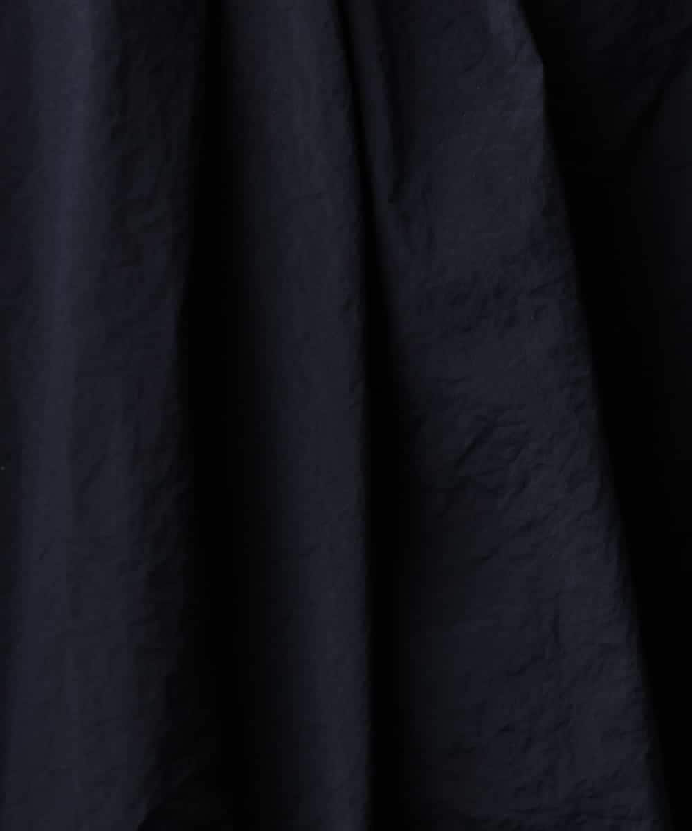 FMJGD12380 MICHEL KLEIN(ミッシェルクラン) ナイロンペーパー ノーカラーブルゾン ホワイト