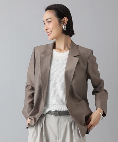 FMJGD21330 MICHEL KLEIN リラクシ―テーラードジャケット