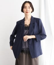 FMJGD21330 MICHEL KLEIN(ミッシェルクラン) リラクシーテーラードジャケット ブラウン