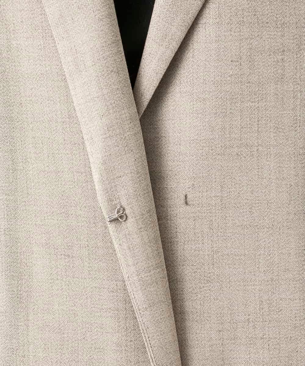 FMJGD23340 MICHEL KLEIN(ミッシェルクラン) リネンライクジレ ベージュ
