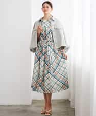 FMJGE01490 MICHEL KLEIN(ミッシェルクラン) [セットアップ対応]デニムダブルポケットブルゾン ライトグレー