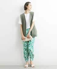 FMJGS47270 MICHEL KLEIN(ミッシェルクラン) カラミノーカラージレ カーキ(36)