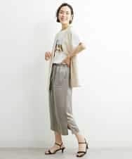 FMJGS47270 MICHEL KLEIN(ミッシェルクラン) カラミノーカラージレ カーキ(36)