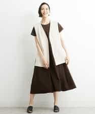 FMJGS47270 MICHEL KLEIN(ミッシェルクラン) カラミノーカラージレ カーキ(36)