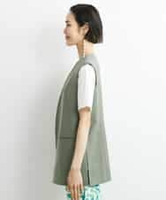 FMJGS47270 MICHEL KLEIN(ミッシェルクラン) カラミノーカラージレ カーキ(36)