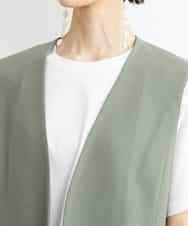 FMJGS47270 MICHEL KLEIN(ミッシェルクラン) カラミノーカラージレ カーキ(36)