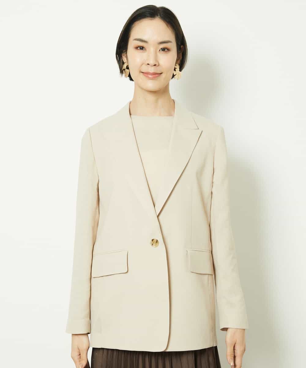 リネンライクテーラードジャケット(テーラードジャケット) | MICHEL  