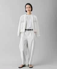 FMJHD02370 MICHEL KLEIN(ミッシェルクラン) レース MA-1ブルゾン ホワイト