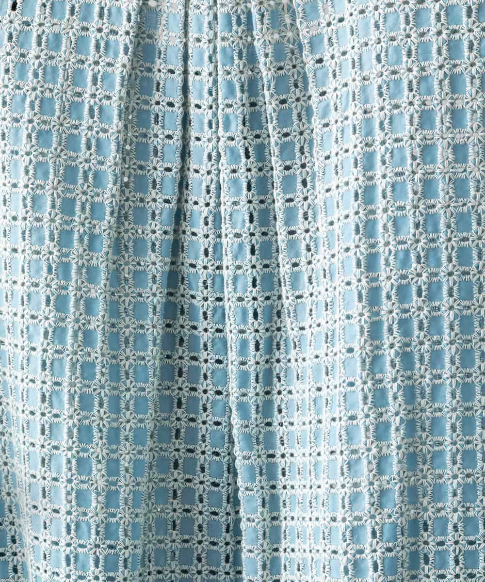 FMJHD02370 MICHEL KLEIN(ミッシェルクラン) レース MA-1ブルゾン ホワイト
